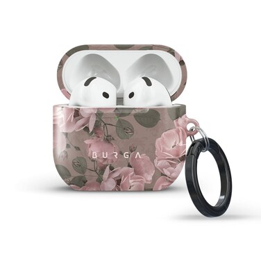 Burga AirPods 4 Vintage Glamour Protective Elegant Case For Apple AirPods, Cover Charging LED Visible, Scratch-Resistant, Shockproof Case