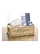 Luxury Multi Functional Tissue Storage Box Gold 24x12x10.5cm