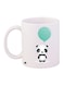 Panda Printed Coffee Mug White/Black/Blue