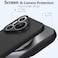Huawei Pura 70 Pro Case, Scratch Resistant Soft TPU Back Cover Shockproof Silicone Gel Rubber Bumper Anti-Fingerprints Full-Body Protective Case Cover for Huawei Pura 70 Pro/Pura 70 Pro+ (Black)