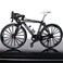 Miniature Finger Mountain Bike Diecast Toys - Metal Retro Racing Cycle Bicycle Bike Model Art Decoration Collection For Kids Boys