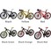 Miniature Finger Mountain Bike Diecast Toys - Metal Retro Racing Cycle Bicycle Bike Model Art Decoration Collection For Kids Boys