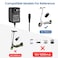 Cggxjp Electric Scooter Charger For Razor E300, E200, E100, Pr200, Mx350, Dirt Quad, Pocket Mod, Sports Go Kart Connector - 3-Prong Inline Female Battery Power Cord 24V 1500Ma Adapter Cable