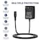 Cggxjp Electric Scooter Charger For Razor E300, E200, E100, Pr200, Mx350, Dirt Quad, Pocket Mod, Sports Go Kart Connector - 3-Prong Inline Female Battery Power Cord 24V 1500Ma Adapter Cable