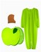 Green Apple Costume For Kids Fancy Dress