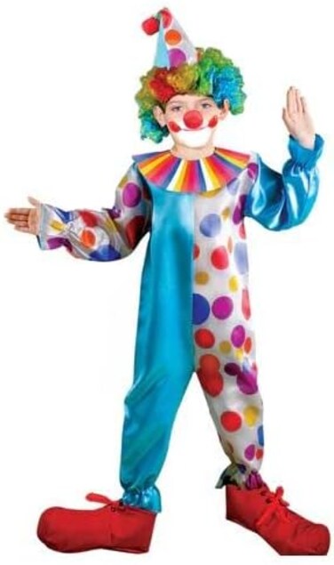 Colorland - Clown Costume For Kids, Halloween &amp; Fancy Dress