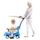 Coolbaby 3 In 1 Baby Walker Activity Ride-On Toys Mini Push Car with Covered Stroller Toddler Buggy Twisting For Unisex Outdoor Sports Scooters Blue
