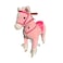 Lovely Baby Ride On Horse Lb J001 For Kids Riding Toys Action Pony Large Mechanical To Bounce Up and Down Move Children 4-12 Years (Pink)