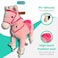 Lovely Baby Ride On Horse Lb J001 For Kids Riding Toys Action Pony Large Mechanical To Bounce Up and Down Move Children 4-12 Years (Pink)