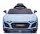 Colorland- Licensed Audi Battery Operated Car For Kids, Ride On Toys Kids Car with Leather Seat, Music &amp; Light , Baby Big Electric Car , Battery Car For Kids To Drive 2 To 6 Years Boys Girls ( Blue )