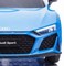 Colorland- Licensed Audi Battery Operated Car For Kids, Ride On Toys Kids Car with Leather Seat, Music &amp; Light , Baby Big Electric Car , Battery Car For Kids To Drive 2 To 6 Years Boys Girls ( Blue )