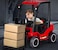 كولورلاند - رافعة شوكية كهربائية للأطفال، تعمل بكامل طاقتها مع جهاز تحكم عن بعد (أحمر)