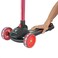 Lovely Baby 2 In 1 Scooters For Kids Lb 8133,Toddler Scooter For Ages 2-7, Kids Scooter, Kick Scooter with Foldable Seat,3 Wheel Scooter and Adjustble Height For Boys/Girls (Black)