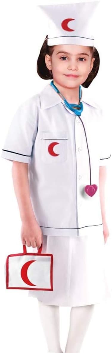 Fancy Land Doctor Girl Costume (12-13 Years)
