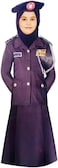 Abu Dhabi Police Girl's Costume, Fancy Dress