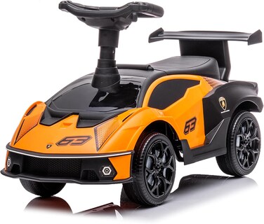 Lovely Baby Premium Quality Kids Lamborghini Ride On Car 660 (Orange)