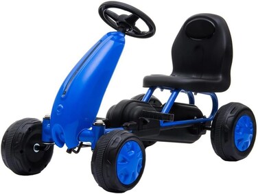 سيارة بدواسة للأطفال من لوفلي بيبي كيدز LB 6200 (أزرق)