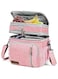 Zternal Insulated Lunch Bag Cooler Bag - Large Leakproof 15l Insulated Lunch Box Lunch Cooler Waterproof Bag, Reusable Lunch Bag For Men Women (Pink)