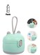Baby Formula Dispenser, Portable Milk Powder Dispenser Snack Storage Container, Plastic Milk Powder Box for Travel Bedroom Outdoor (Green)