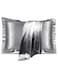 Natural Mulberry Silk Pillowcase, 50 x 75 cm Soft Smooth Cooling Silk Pillow Covers, Premium Grade Both Side 600 Thread Count Silk Pillowcase for Hair and Skin Health, Space Grey