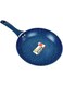 Nonstick Frying Pan Skillet &acirc;&euro;&ldquo; Healthy Stone Cookware With Marble Coating For Perfect Omelettes &acirc;&euro;&ldquo; Durable Aluminium Chef'S Pan With Induction Base For Effortless Cooking-24 Cm Blue