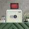Rubik Safe Box, Large A4 Documents Size Security Locker with Digital Keypad and Key Lock for Cash Jewelry Passports Home Office (Size 30x38x30cm) Off White