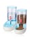 Automatic Pet Feeder Small&amp;Medium Pets Automatic Food Feeder and Waterer Set 3.8L, Travel Supply Feeder and Water Dispenser for Dogs Cats Pets Animals (Blue)