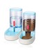 Automatic Pet Feeder Small&amp;Medium Pets Automatic Food Feeder and Waterer Set 3.8L, Travel Supply Feeder and Water Dispenser for Dogs Cats Pets Animals (Blue)