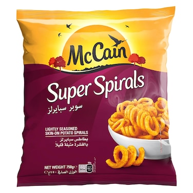 McCain Super Spiral Potatoes Fries, 750g