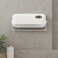 Ceramic Wall Mounted Space Heater with Towel Rack, Fast Heating, Timer, Overheat Protection