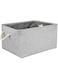 N\B Closet Storage Bin Basket, Foldable Fabric Storage Box (M)