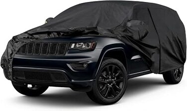 6 -Layer Luxury SUV Car Cover for Jeep Grand Cherokee (1999&ndash;2026) Waterproof, Windproof, UV Protection, All-Weather Indoor Outdoor Fit