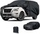Full Car Cover for Toy-ota LC300 2022-2024 All-Weather 210D Oxford Cloth Sliver Double Layer of With Cotton Waterproof Windproof UV Protection Zipper Door Dustproof LC300 Car Covers