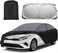 Car Cover for Kia Forte 2010-2026, 7 Layers Full Car Cover All Weather Car Covers for Forte, Waterproof Outdoor Cover with Zipper Door with snscreen