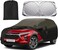 Car Cover for Chevy Trax 2013-2023, Full Car Cover All Weather Car Covers for Chevy Trax, Waterproof Outdoor Cover with Zipper Door with sunscreen