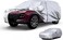 Full Car Cover for Jetour Dashing 2022-2025 All-Weather 210D Oxford Cloth Sliver Double Layer of With Cotton Waterproof Windproof UV Protection Zipper Door Dustproof Dashing Car Covers