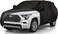 Waterproof Car Covers Replace for 2001-2024 Toyota Sequoia, 6 Layers Silver All Weather Custom-fit Car Cover with Zipper Door &amp; Windproof Bands for Snow Rain Dust Hail Protection