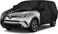 Waterproof Car Covers Replace for 2018-2024 Toyota C-HR, 6 Layers Silver All Weather Car Cover with Zipper Door &amp; Windproof Bands for Snow Rain Dust Hail Protection