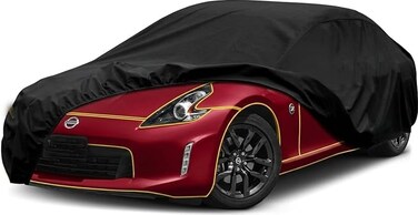 6-layer Luxury Car Cover for Nissan 350Z (2003&ndash;2009) &ndash; Waterproof, Windproof, UV-Resistant All-Weather Indoor/Outdoor Protection with Zipper Access
