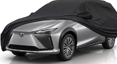 SUV Full Car Cover for Lexus RZ 450e 2023-2025 - Custom Fit, Heavy-Duty Waterproof Outdoor Cars Cover with Storage Bag, UV Protection, Windproof, All-Season Protection