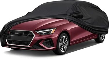 Full Car Cover for Audi A6 1995-1997 - Custom Fit, Heavy-Duty Waterproof Outdoor Cars Cover with Storage Bag, UV Protection, Windproof, All-Season Protection