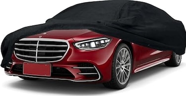 All Weather Premium 6-Layers Protective Car Cover 210T Compatible with 2018-2025 Mercedes Benz S-Class -