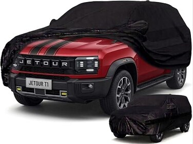 All Weather Premium Lightweight 6-Layers Protective Car Cover Compatible with 2024-2025 Jetour T1