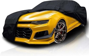 7-Layer Car Cover for Chevrolet Camaro 2010&ndash;2026 &ndash; Waterproof, Windproof, UV &amp; Hail Protection &ndash; All-Weather Outdoor/Indoor Fit