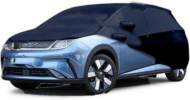 Premium Car Cover for BYD Seagull &ndash; All-Weather Protection, UV Sun Protection, Waterproof, Dustproof, Breathable Fabric, Custom Fit for BYD Seagull Hatchback