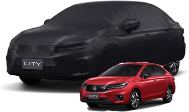 100% Waterproof Car Cover for New Honda City [Year 2020-2027 ] - Dust &amp; UV Proof Car Cover with Soft Cotton Flock Layer Inside for Paint Protection