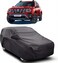 Car Cover for Renault Duster Dust Proof - Water Resistant Car Body Cover (Grey with Mirror)