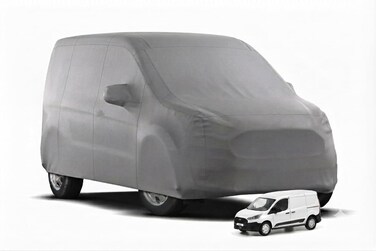Fully Waterproof Car Body Cover with Mirror Pockets for Ford Transit Connect VAN