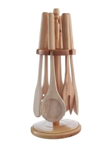 Cooking Utensils Set with Stand