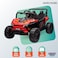 Lovely Baby Powered Riding Jeep for Kids LB 5151, Battery Operated Power Truck with Remote-Control, Light, Music, Best Gift for children 1-4 Yrs - Red